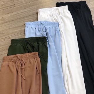 Quần dài đũi lụa ống rộng