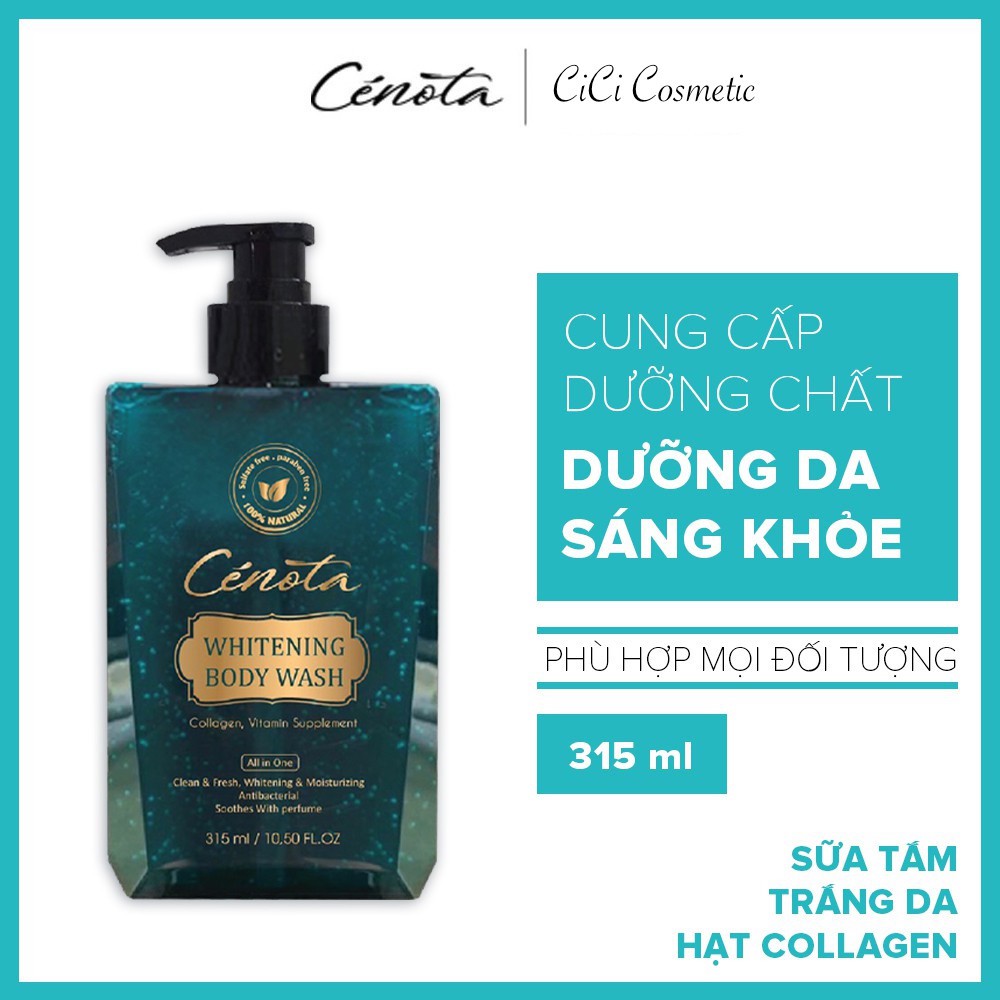 Sữa tắm trắng da hạt Collagen và Vitamin Whitening Body Wash, sữa tắm dưỡng ẩm