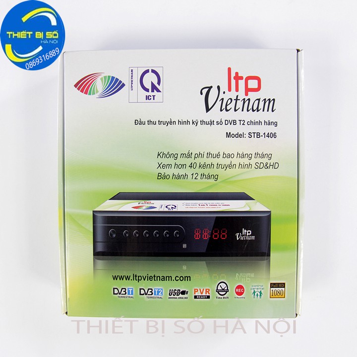 ĐẦU THU KỸ THUẬT SỐ DVBT2 LTP 1406 - PHIÊN BẢN 2021