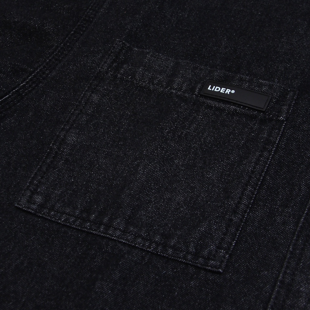 ÁO SƠ MI RÁCH TAY DÀI LIDER STEVE RIPPED DENIM SHIRT