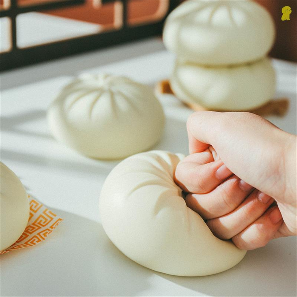 Đồ Chơi Squishy Hình Bánh Bao Giúp Giảm Căng Thẳng