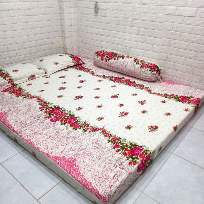 BỘ DRAP THUN HÀN QUỐC 4 MÓN .
