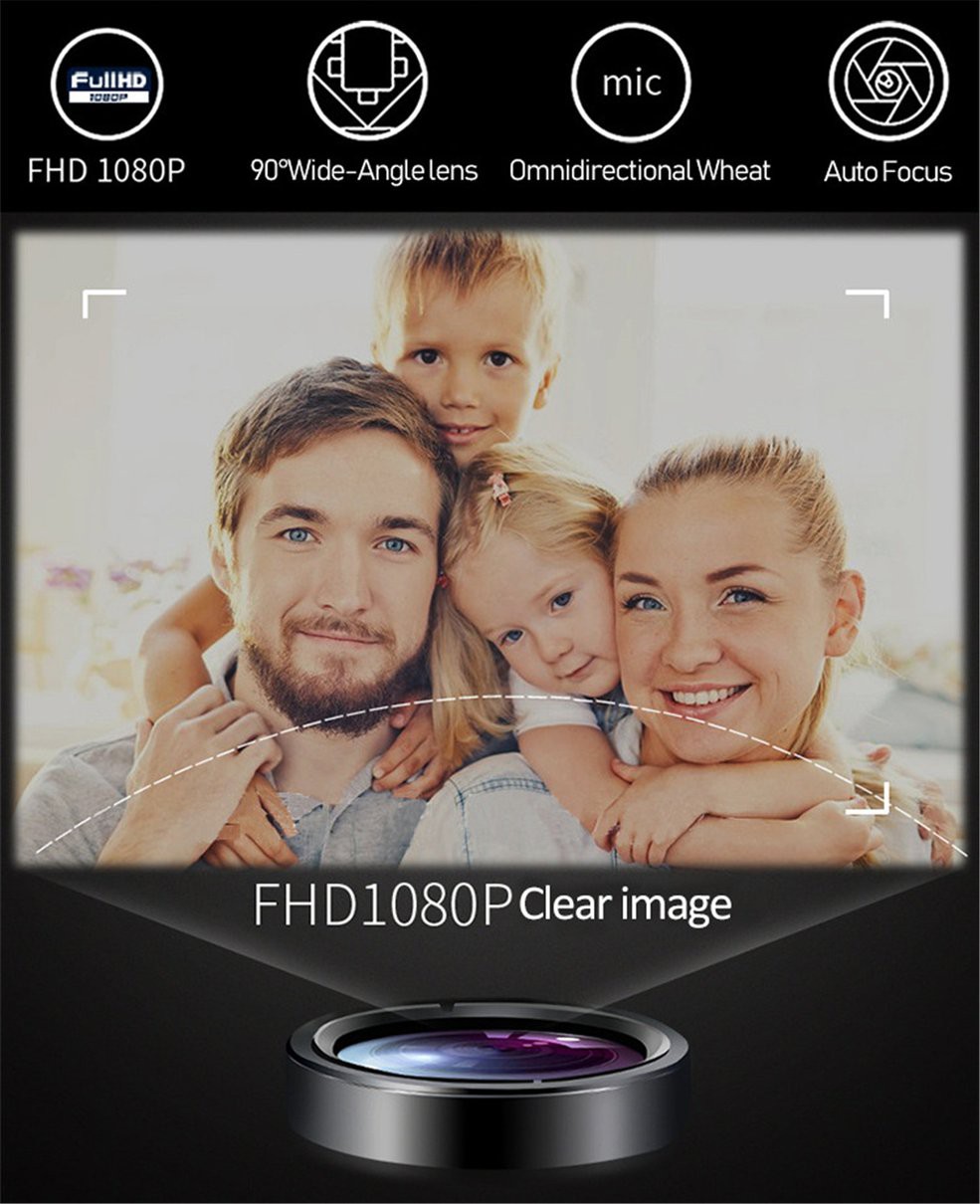 Webcam Hd 1080p Có Micro Cho Máy Tính | BigBuy360 - bigbuy360.vn