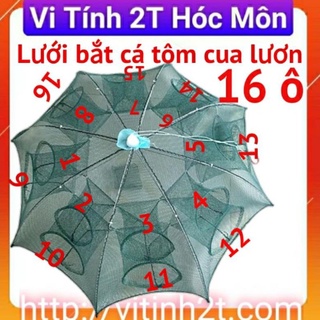lưới bắt cá bát quái 8 cửa