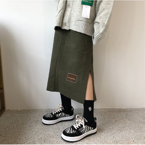 [Mã FAGREEN245 giảm 10% tối đa 30K đơn 99K] Real Korean women's thick bottom lace up zebra pattern casual board shoes | BigBuy360 - bigbuy360.vn