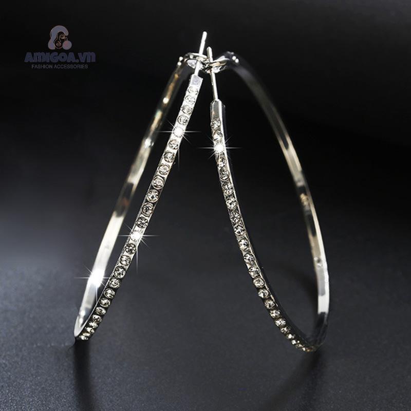 ✨✨Khuyên tai dạng vòng tròn lớn phong cách punk