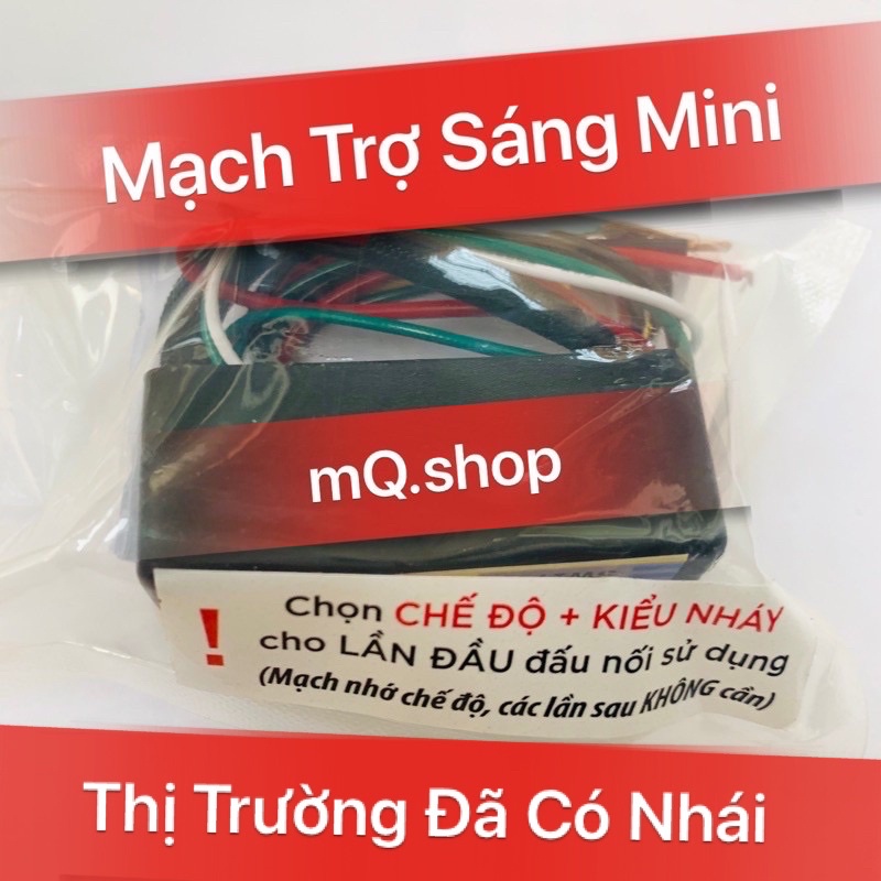 [Mã LIFEAUMAY giảm 10% tối đa 30k đơn 150k] Mạch Pasing Smart 10 Chế Độ Dành Cho Đèn Trợ Sáng Mini Chip Mini L2