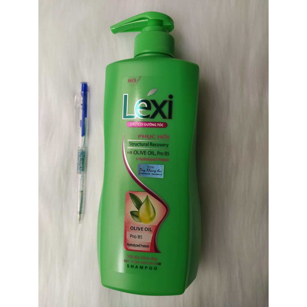 Dầu gội mượt tóc Lexi chai vòi 630ml