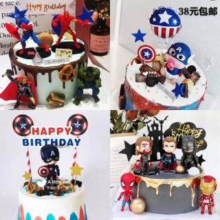Trang trí 6 Siêu anh hùng Marvel xịn
