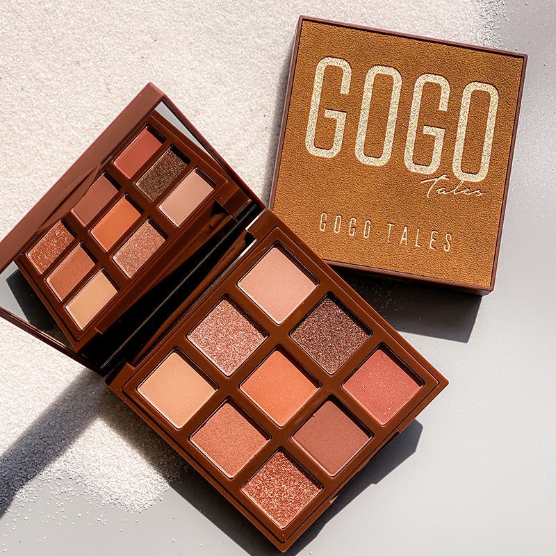 (Hàng Mới Về) Bảng Phấn Mắt Gogotalesadmire Chất Nhung Chống Thấm Nước Dễ Lên Màu | BigBuy360 - bigbuy360.vn