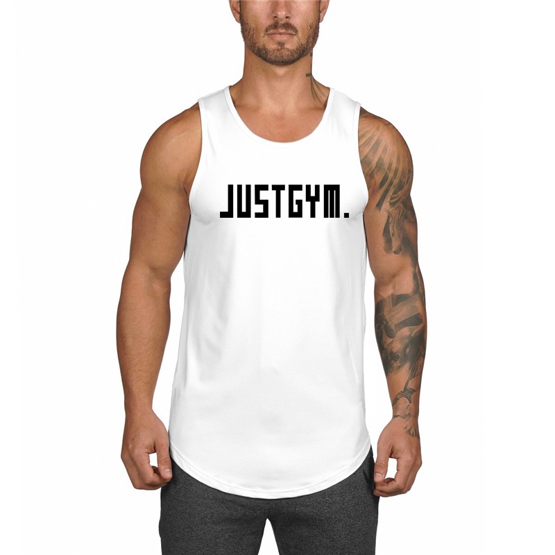 Áo Ba Lỗ Thể Thao Thấm Hút Mồ Hôi Nhanh In Họa Tiết Thời Trang Dành Cho Nam