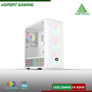 Vỏ Case Game VSP FA-404W (TRẮNG) mới