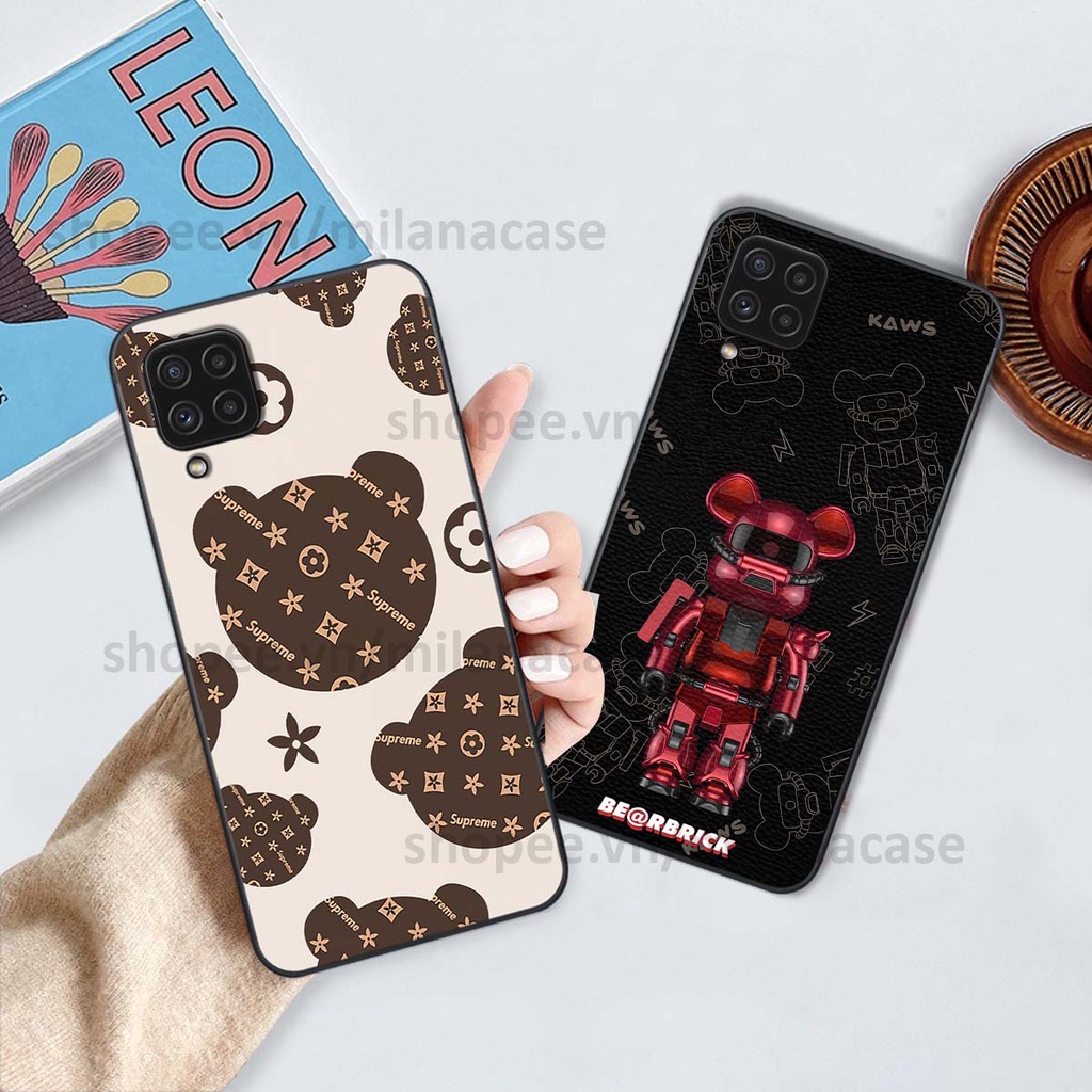 Ốp Samsung A22 4G / A22 5G gấu be@rBrick gấu Teddy Kaws siêu đẹp, phong cách, cá tính