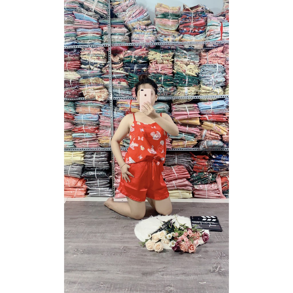 BỘ LỤA SATIN DÂY BÈO