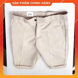 Quần tây nam ống ngắn vải co giãn 4 chiều