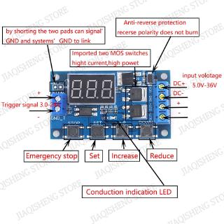 Mô Đun Rơ Le Hẹn Giờ Dc 12v 24v