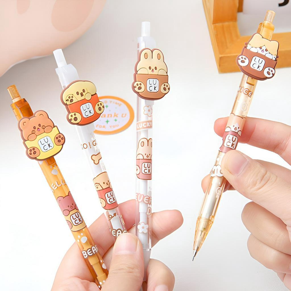 Bút Chì Kim 0.5 0.7 Cute Ngòi Bấm Vẽ Họa Cụ Đồ Dùng Học Tập Độc Lạ VPB17