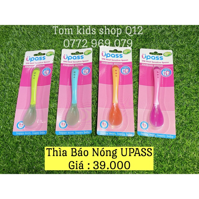Thìa Báo Nóng Cho Bé Ăn Dặm UPASS