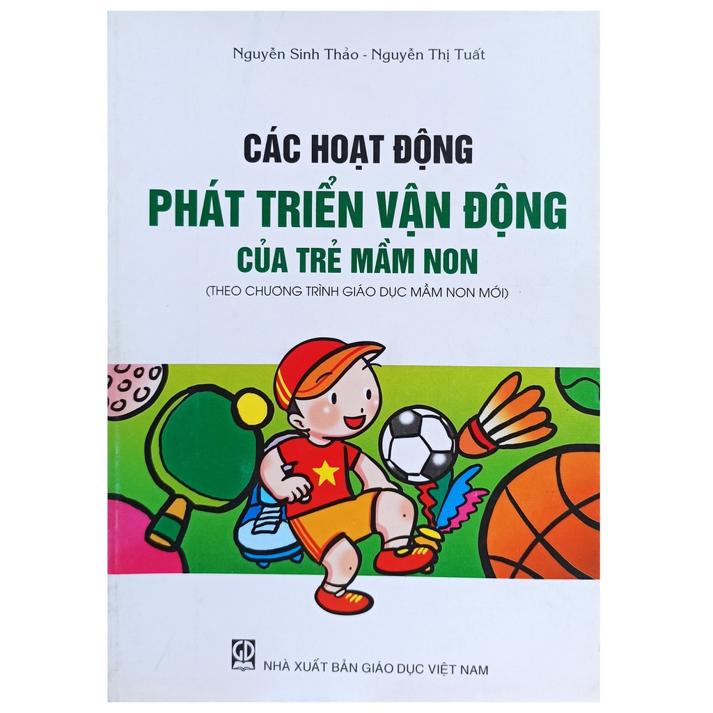 Sách - Các hoạt động phát triển vận động của trẻ mầm non
