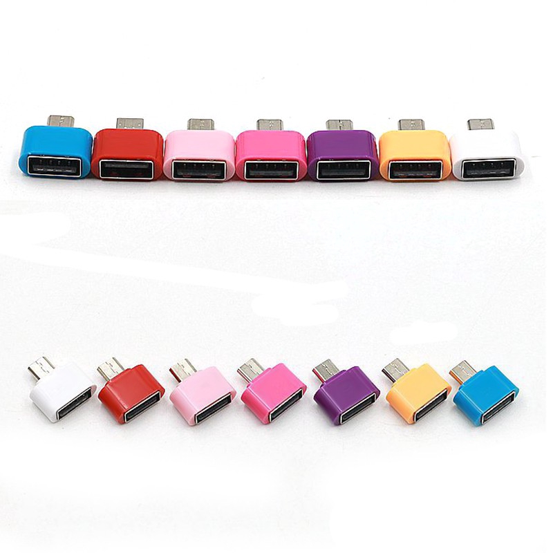 Đầu chuyển đổi cổng micro USB sang USB OTG thiết kế mini dành cho Huawei Xiaomi Android Tablet