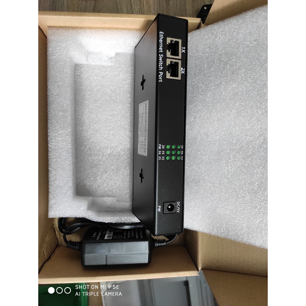 Swich quang cổng 6 quang 2 cổng lan chuẩn A hoặc chuẩn B