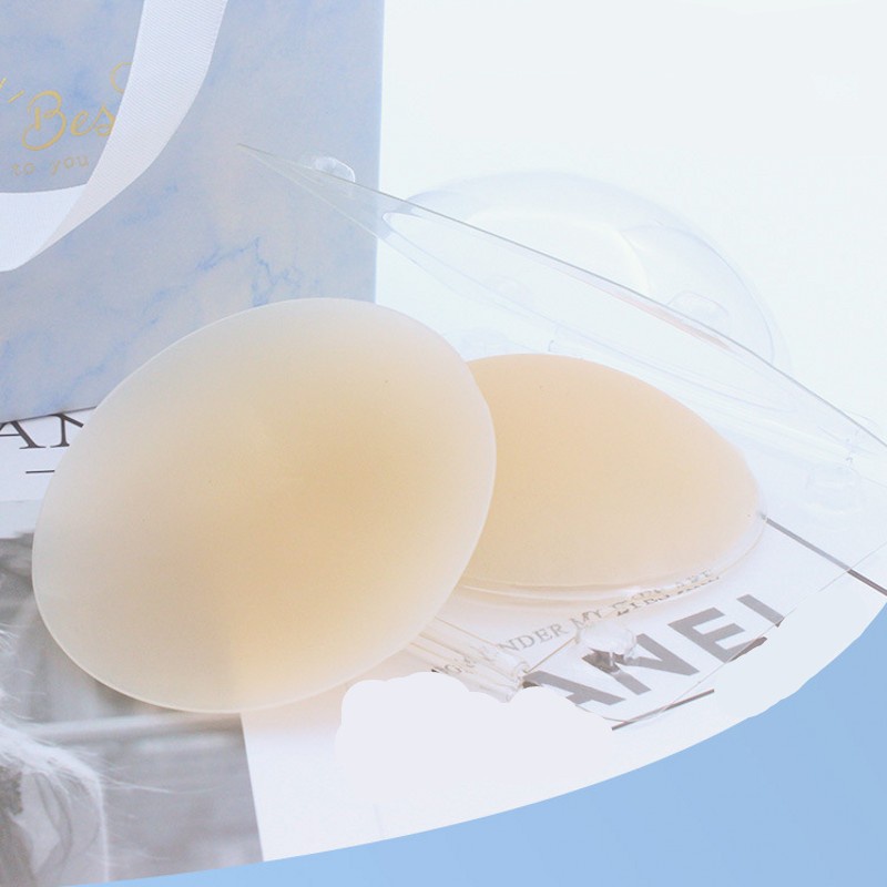 Miếng Dán Ngực Silicone Vô Hình Nhiều Màu Sắc Tùy Chọn An Toàn Không Thấm Nước Thoáng Khí Cho Nữ