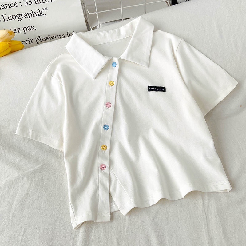 Áo Thun polo Tay Ngắn Thời Trang Dành Cho Nữ