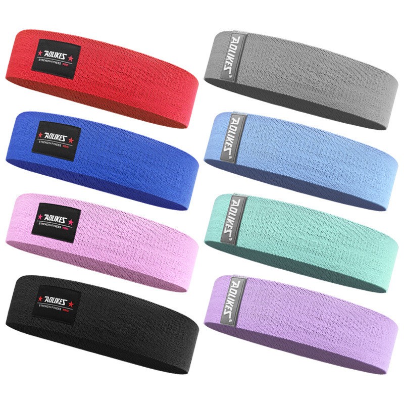 Dây kháng lực tập gym, dây miniband đàn hồi tập mông Aolikes chính hãng siêu bền