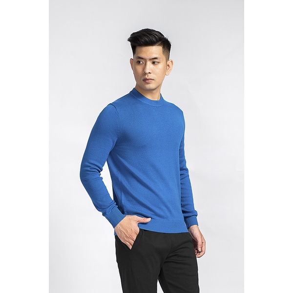 Áo len mỏng KWIN KWO003W8 kiểu dáng trẻ trung, màu sắc cơ bản dễ phối đồ, sợi cotton pha mềm mại, giữ ấm tốt