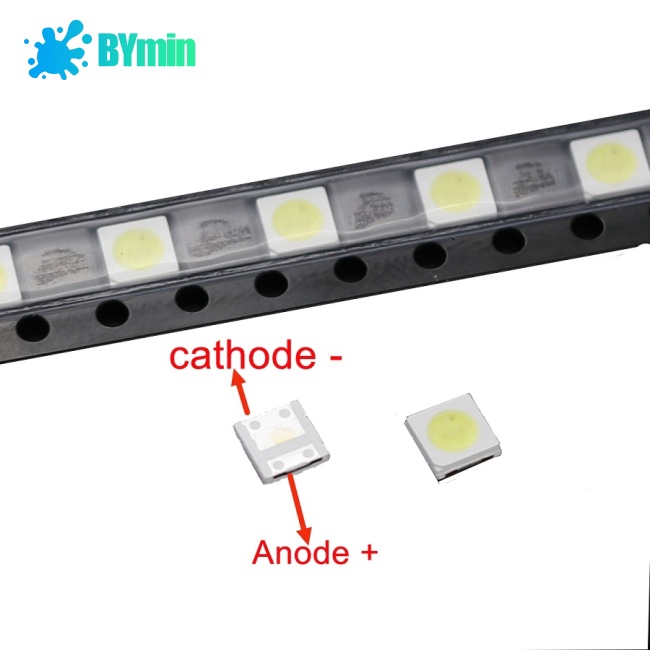 Đèn LED dây dán gắn sau TV chip SMD 3535 tùy chọn 50/100 mắt 2W 6V / 1W 3V