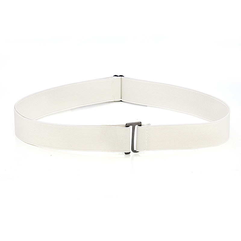 Thắt Lưng Bản To Co Giãn Màu Trơn Vô Hình Có Thể Điều Chỉnh Cho Nữ