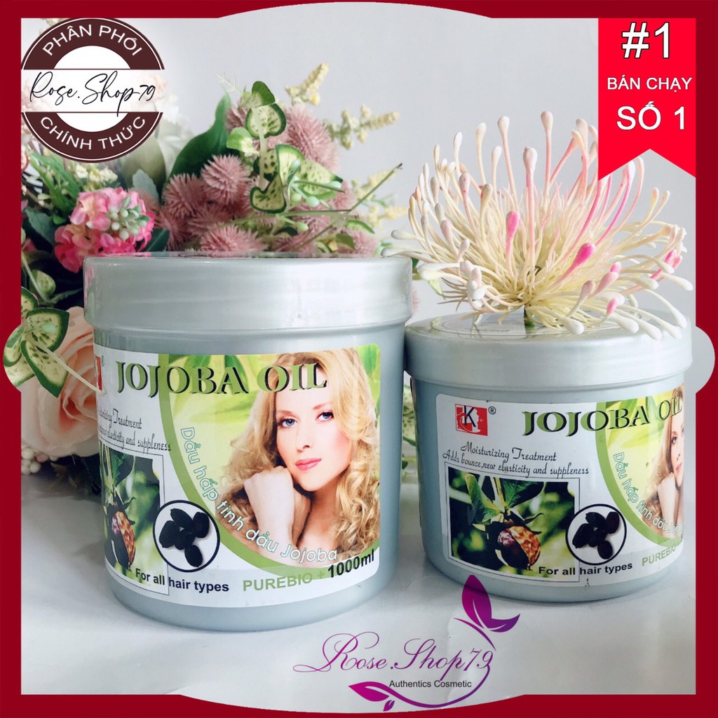 Dầu hấp dưỡng tóc tinh dầu Jojoba 1000ml | BigBuy360 - bigbuy360.vn