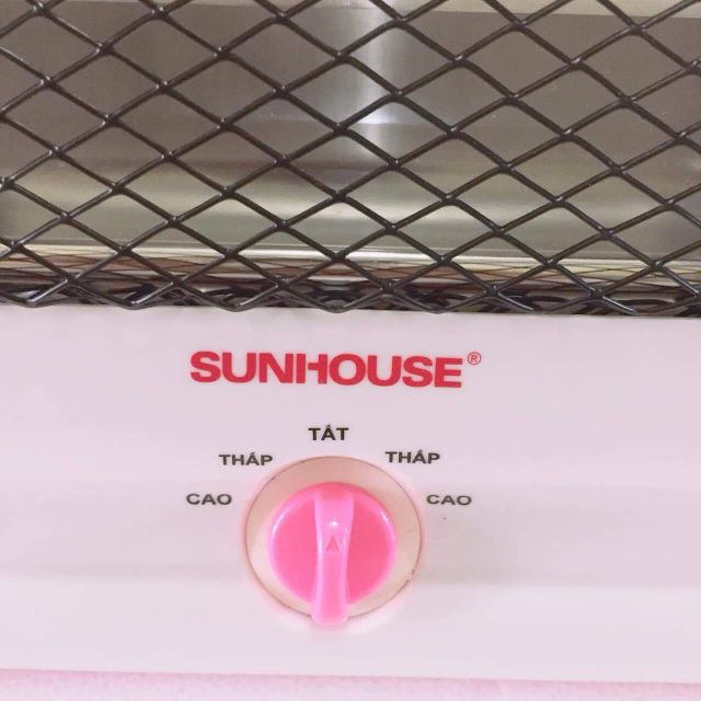 Đèn sưởi hồng ngoại 2 bóng Sunhouse SHD7010 Hàng chính hãng