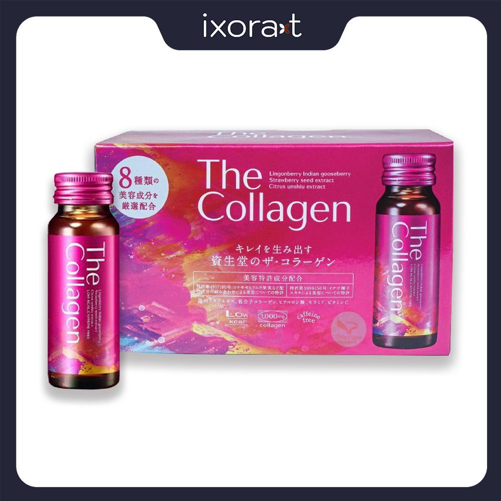 Lốc 10 chai Collagen Shiseido Nhật Bản 50ml/chai nước uống trắng da, dưỡng ẩm, giảm nhăn