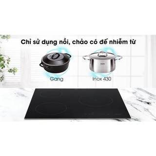 [HÀNG CHÍNH HÃNG]Bếp từ 3 vùng nấu lắp âm Electrolux E6203IOK