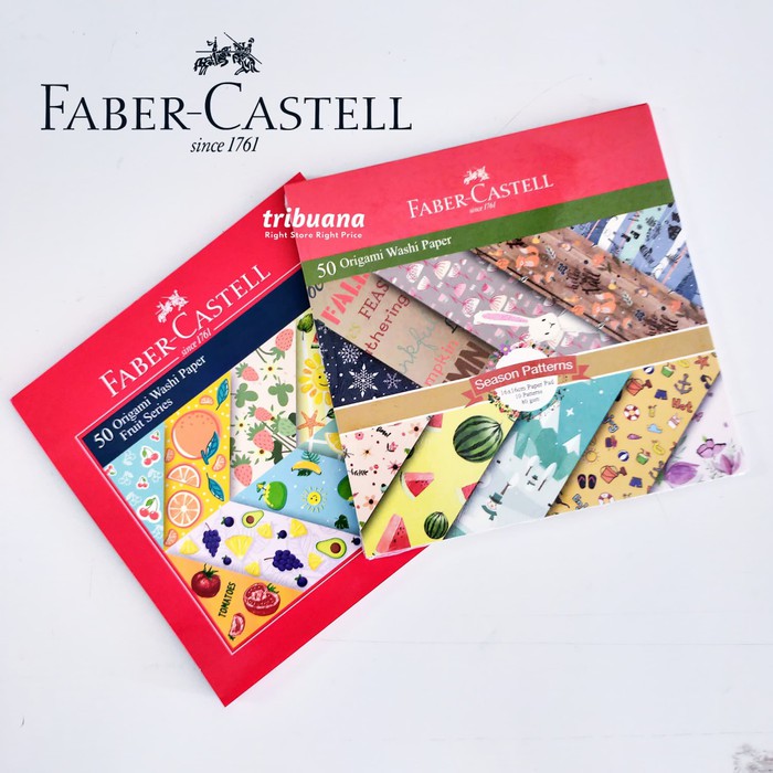 [Mới] Giấy Nghệ Thuật Origami Washi Faber-Castell Cao Cấp