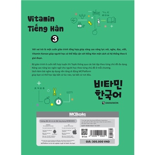 Sách - Vitamin tiếng Hàn 3