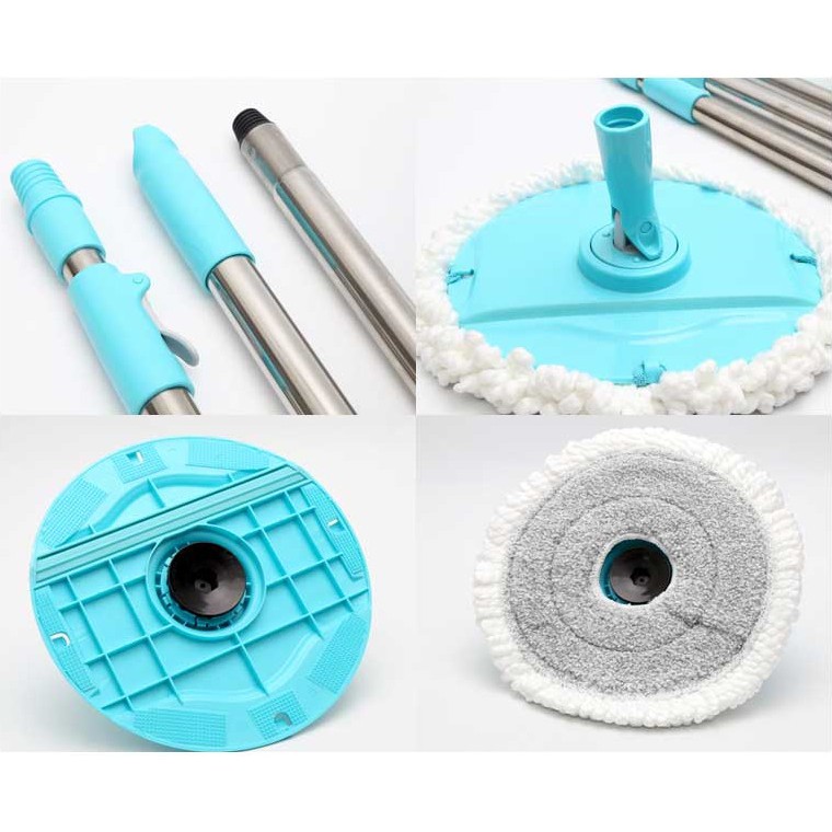 Bộ 2 Bông Lau Thay Thế Của Bộ Lau Nhà Corner Spin Mop ETM494