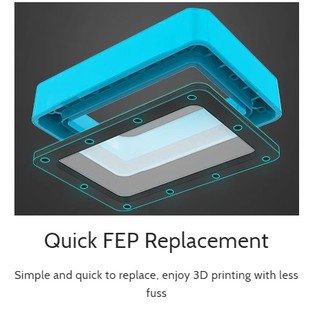 Máy in 3d anycubic photon zero 2020 - resin printer
