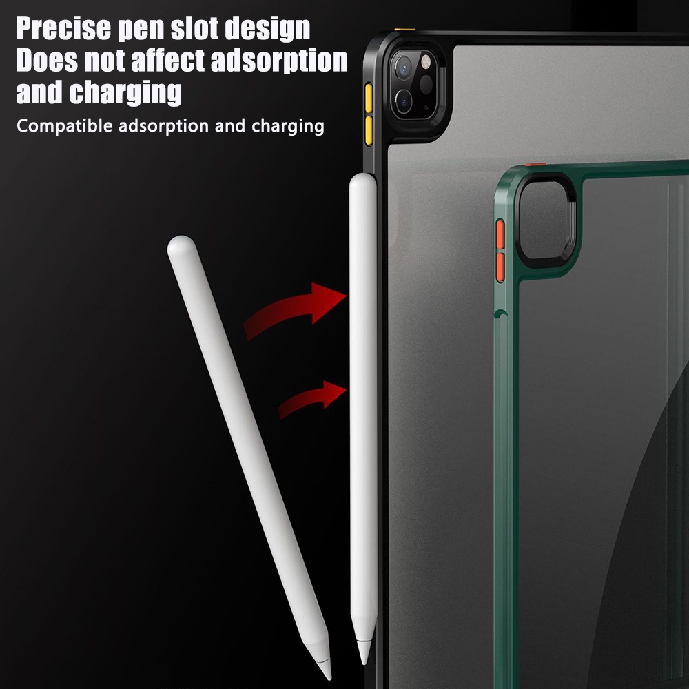 Ốp Máy Tính Bảng Acrylic Trong Suốt Cho iPad 10.2 9th 8th 7th Generation Air 5 4 10.9 iPad Pro 11 12.9 4th 5th 2021 Mini 6