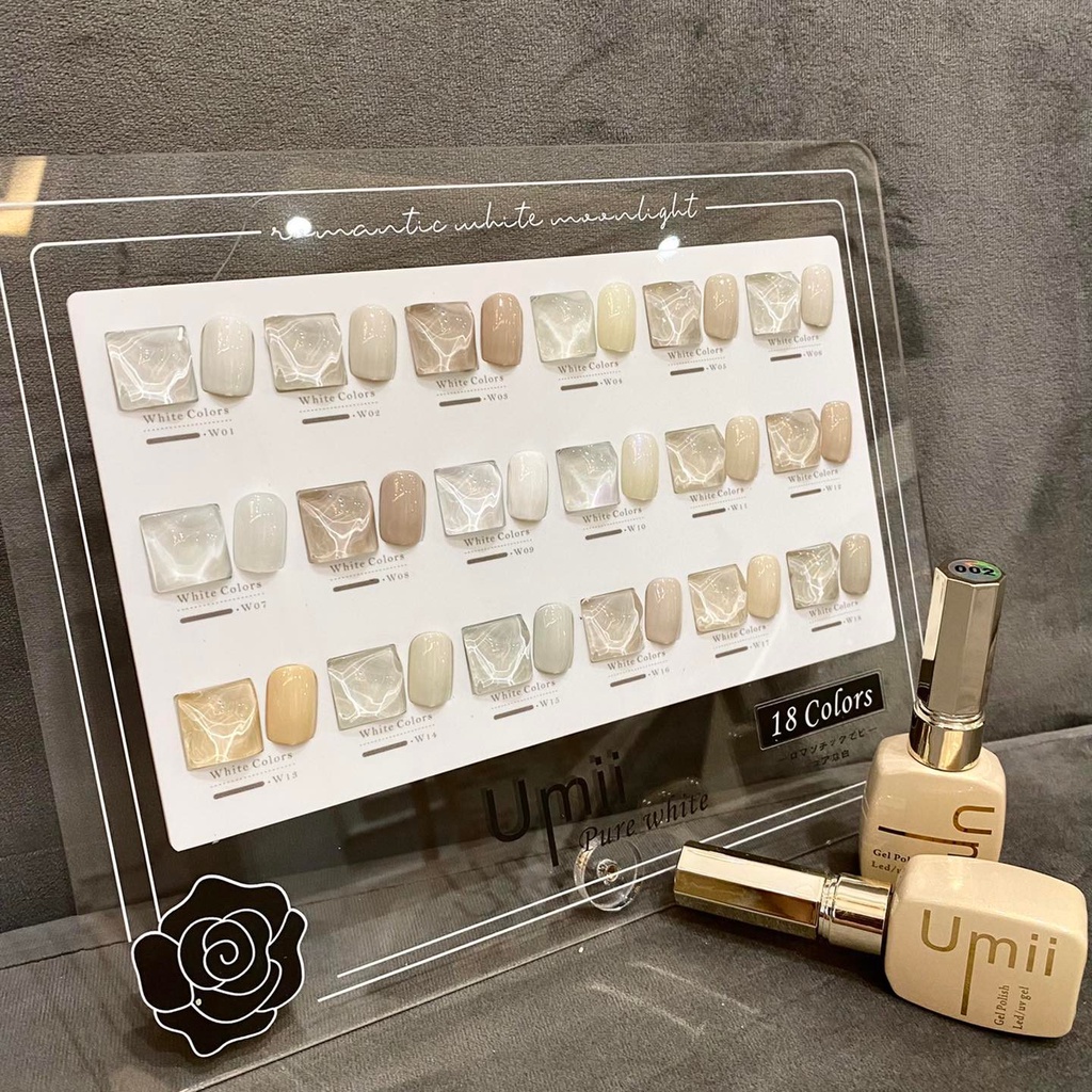 Phụ kiện nail - Sơn Trắng Umii lẻ chai