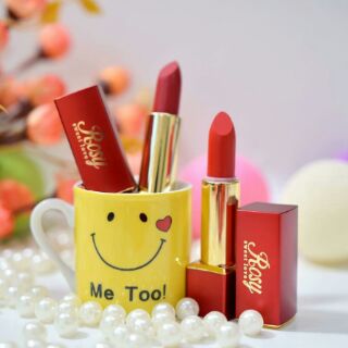 Son Sáp Lì Rosy Sweet - Đỏ Cam