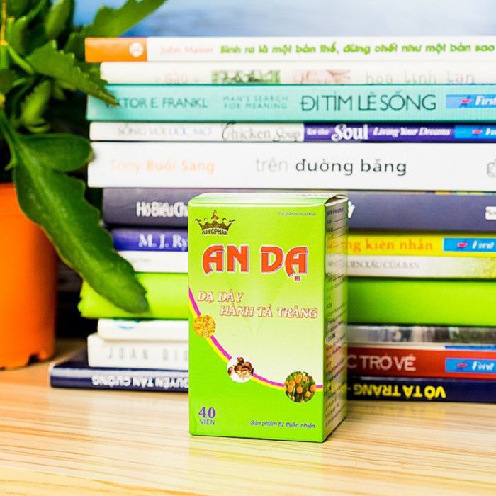 An Dạ Kingphar - Hỗ trợ giảm đau rát thượng vị, ợ chua, trào ngược dạ dày (Lọ 40 viên)