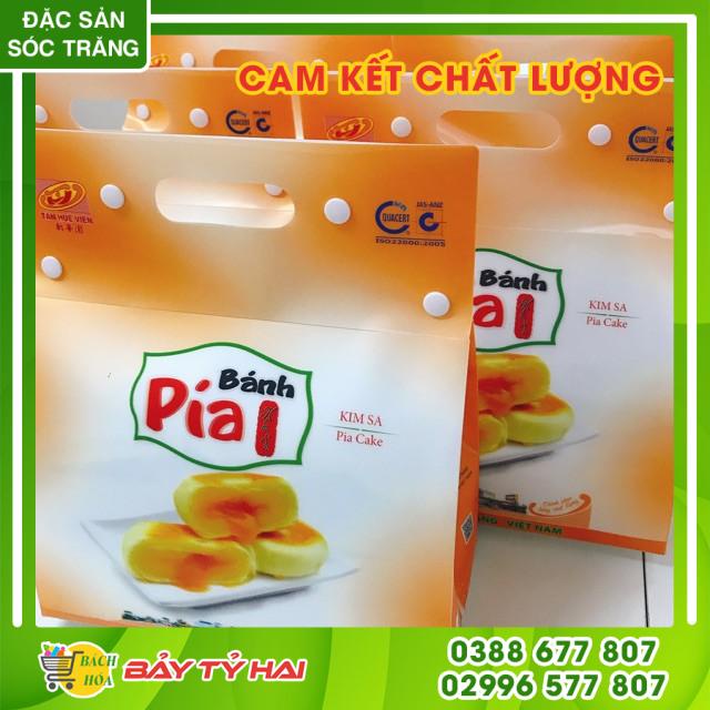 BÁNH PÍA KIM SA TRỨNG MUÔI TAN CHẢY TÂN HUÊ VIÊN Túi 800g