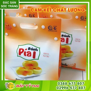 [HÀNG CAO CẤP] BÁNH PÍA KIM SA TRỨNG MUÔI TAN CHẢY TÂN HUÊ VIÊN Túi 800g