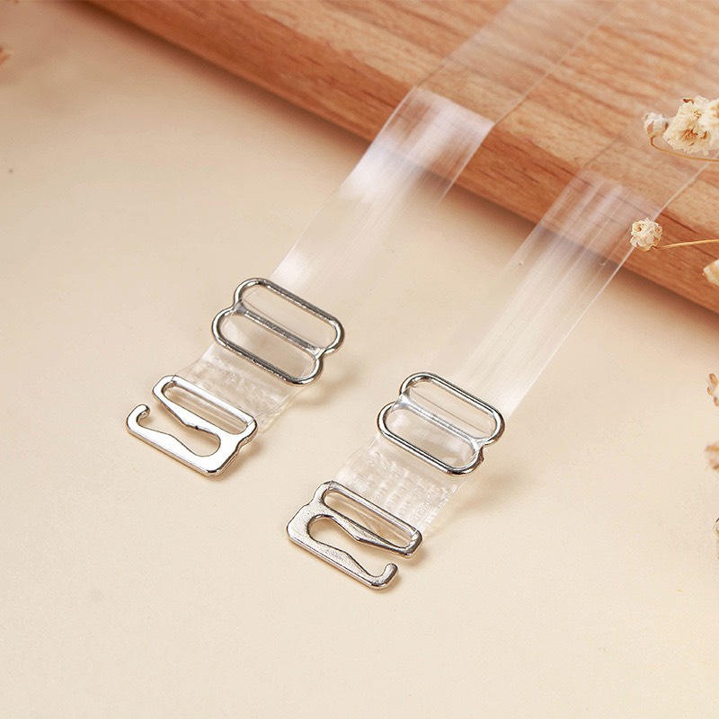 Dây quai áo lót ngực trong suốt nhựa dẻo siêu dai siêu bền chắc chắn có nấc điều chỉnh tiện lợi PK01