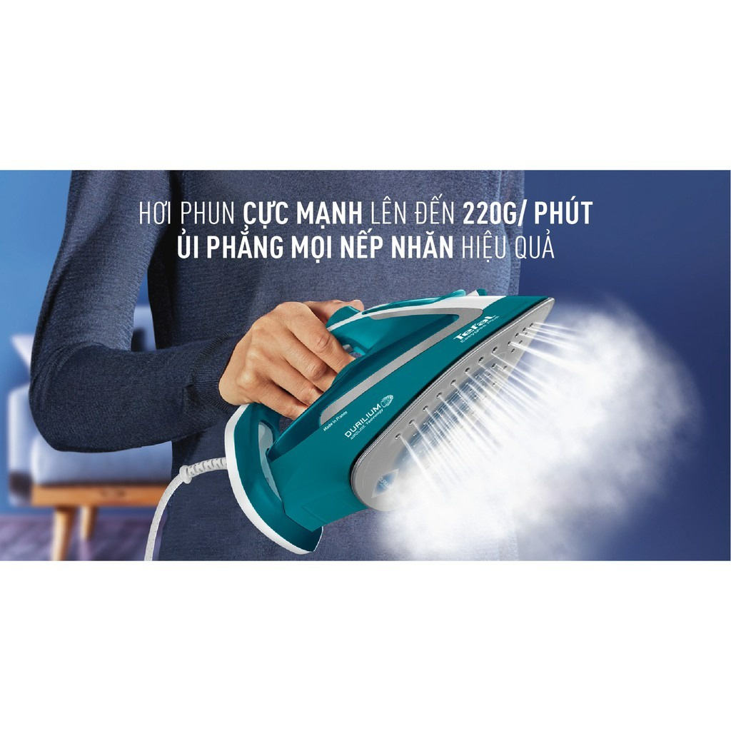 Bàn ủi hơi nước Tefal FV5737E0 2500W - Hàng chính hãng