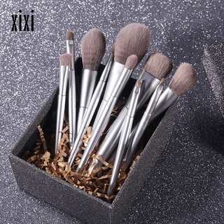 Bộ cọ trang điểm 10 cây marble collection xixi