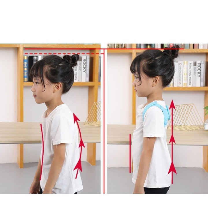 DÂY ĐAI LƯNG CHỐNG GÙ SỐ 8 DÀNH CHO TRẺ EM JZL-B186