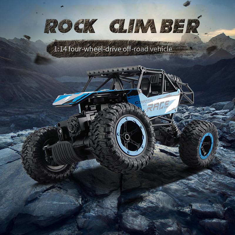 [Ưa Chuộng] [Bán Chạy] Xe Điều Khiển Tốc Độ Cao Rock ClimBing RC 2.4 GHz 4WD Off-Road Mọi Địa Hình - Hot - Chính Hãng